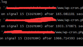 优化wordpress wp-cron计划任务,解决execution timed out问题。 优化wordpress wp-cron计划任务,解决execution timed out问题。