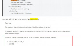 MongoDB内存限制配置、内存缓存大小配置 MongoDB内存限制配置、内存缓存大小配置