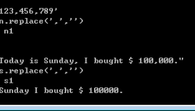 Python字符串中去除数字之间的逗号 Python字符串中去除数字之间的逗号