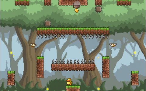 Chrome游戏：重力鸭（Gravity Duck）