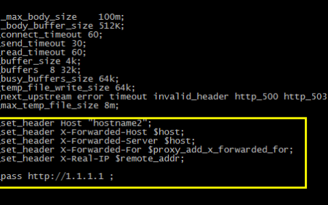 Django部署多个nginx反向代理后hostname获取错误的问题