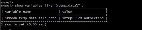 MySQL数据文件中ibtmp1文件太大，异常空间占用问题处理